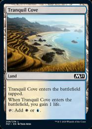 【M21】【ENG】【Foil】《平穏な入り江/Tranquil Cove》