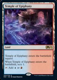 【M21】【ENG】【Foil】《天啓の神殿/Temple of Epiphany》