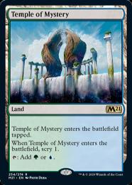 【M21】【ENG】【Foil】《神秘の神殿/Temple of Mystery》