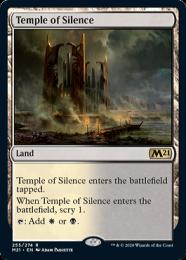 【M21】【ENG】【Foil】《静寂の神殿/Temple of Silence》