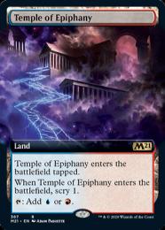 【M21】【ENG】【Foil】《天啓の神殿/Temple of Epiphany》 拡張アート版