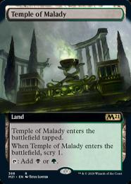 【M21】【ENG】【Foil】《疾病の神殿/Temple of Malady》 拡張アート版