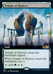 【M21】【ENG】【Foil】《神秘の神殿/Temple of Mystery》 拡張アート版