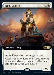 【M21】【ENG】【Foil】《群れを導くもの/Pack Leader》 拡張アート版