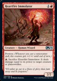 【M21】【ENG】【Foil】《心火の供犠者/Heartfire Immolator》