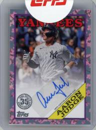 2023 TOPPS JAPAN EDITION AARON JUDGE AUTOGRAPH CARD【5/5】 NEW YORK YANKEES