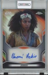 2021 Star Wars Chrome Legacy Naomi Ackie as Jannah Age of Resistance/#ARS-NA