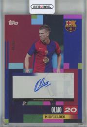 2023-24 Topps Team Set FC Barcelona Dani Olmo Autographs #255 FC Barcelona