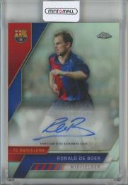 2022-23 Topps Chrome Barcelona Ronald De Boer Autographs #AU-RD FC Barcelona