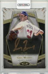 2022 TOPPS Tier One Greg Maddux Prime Performers Autographs Bronze Ink #PPAGM【05/25】《裏面右下キズあり》 Atlanta Braves