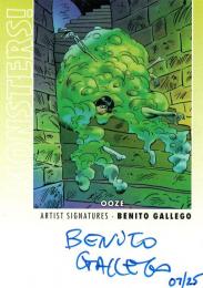 2014 UPPER DECK Goodwin Champions  Benito Gallego Artist Signature 07/25