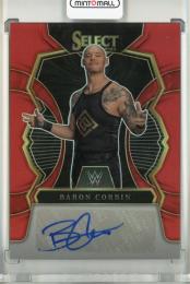 2023 Panini Select WWE  Baron Corbin  Red Prizms Autograph 3/60