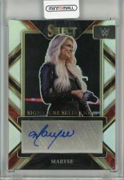 2023 Panini Select WWE  Maryse SIgnature Selections Autograph