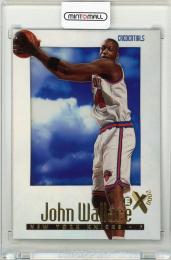 1996-97 Fleer E-X2000 John Wallace #48 Credentials【59/499】 New York Knicks