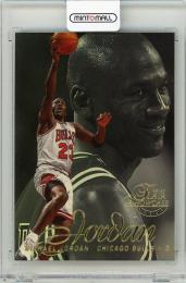 1996-97 Fleer Flair Showcase Michael Jordan #23 Row 2 Chicago Bulls