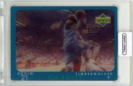 1997-98 Upper Deck Diamond Vision Kevin Garnett #16 Minnesota Timberwolves