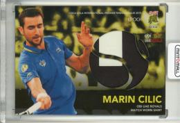 EPOCH 2015 Coca-Cola International Premier Tennis League  Marin Cilic Shirt Card  20/79