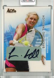 2007 ACE Authentic Straight Sets Tennis  Monique Adamczak Autograph