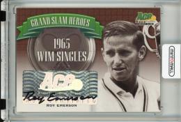 2013 ACE Authentic Grand Slam Tennis  Roy Emerson Autograph 22/25