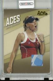 2007 ACE Authentic Straight Sets Tennis  Anna Kournikova Shirt Card