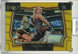 2023 Panini Select WWE  Natalya Gold Prizms #273(Lastナンバー!) 10/10