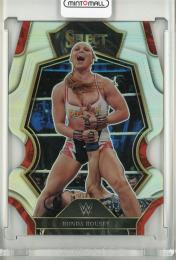 2023 Panini Select WWE  Ronda Rousey Silver Prizms Die-Cut #135