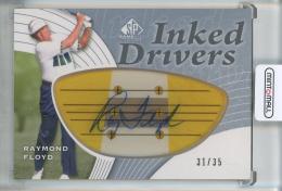 2012 SP Game Used Raymond Floyd Inked Drivers Light Orange #IDRF【31/35】
