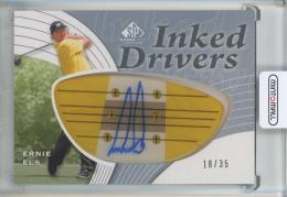 2012 SP Game Used Ernie Els Inked Drivers Light Orange #IDEE【18/35】