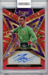 2025-26 PANINI SELECT FIFA WORLD CUP Matej Kovar Auto RC#ST-MK Czechia