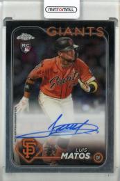 2024 Topps Chrome Luis Matos Rookie Autograph San Francisco Giants