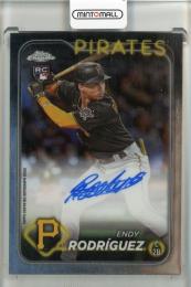 2024 Topps Chrome Endy Rodriguez Rookie Autograph Pittsburgh Pirates