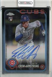 2024 Topps Chrome Pete Crow-Armstrong Rookie Autograph Chicago Cubs