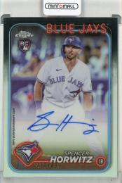 2024 Topps Chrome Spencer Horwitz Rookie Autograph Refractor【430/499】 Toronto Blue Jays