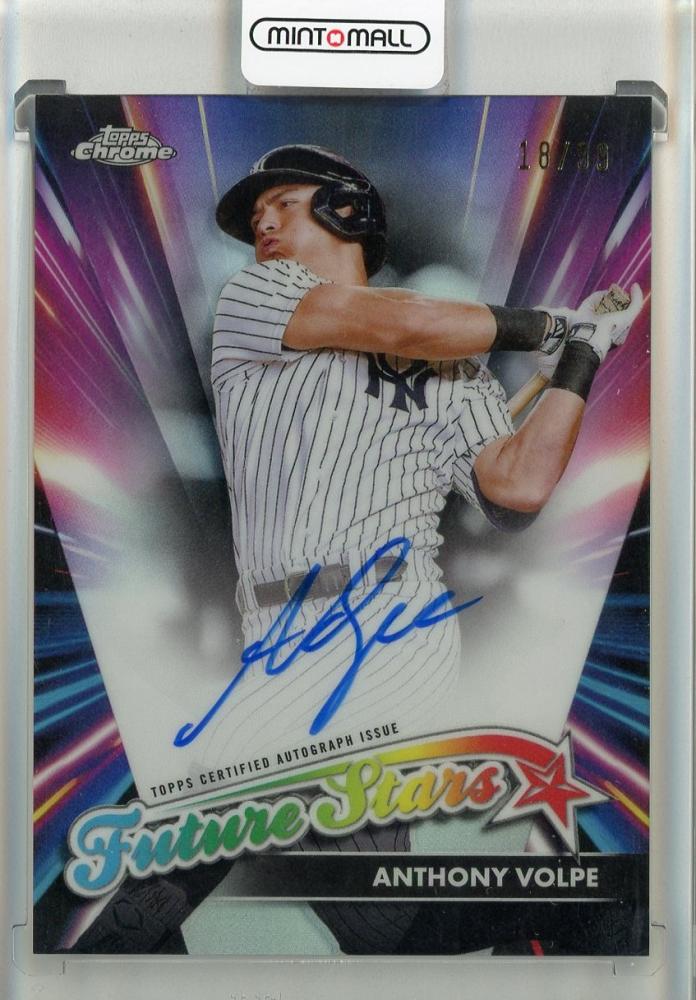 2019 Panini Anthony Volpe auto 直筆サイン シリ PSA10 Anthony volpe
