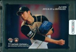 2014 BBM 北海道日本ハムファイターズ 大谷翔平 #F78 3rd WIN 北海道日本ハムファイターズ