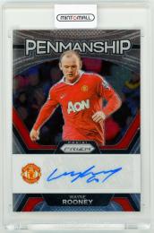 2023-24 Panini Prizm English Premier League Wayne Rooney Penmanship【P-WR】 Manchester United