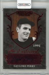 2015 LEAF Legends of Sport Gaylord Perry Enshrined Red #EAGP1【2/5】