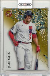 2022 TOPPS Pristine Juan Soto Gold Refractors #288【20/50】 Washington Nationals