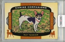 2018 UPPER DECK Goodwin Champions  Rat Terrier Manufactured Canine Companions Patch