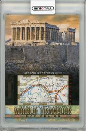 【表面ヘコミ傷あり】2018 UPPER DECK Goodwin Champions  Acropolis of Athens Map Relics