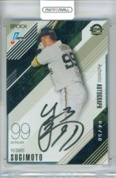2026 EPOCH NPB プロ野球カード 杉本裕太郎 #AA-BYS AUTHENTIC AUTOGRAPH 直筆サインカード【04/50】 オリックス