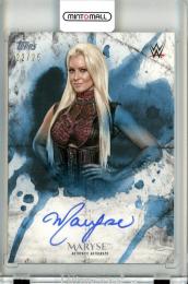 2018 Topps WWE Undisputed  Maryse Autograph Blue Parallel 22/25