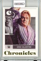 2022 Panini Chronicles WWE  Greg Valentine Chronicles Base Gold Parallel  04/10