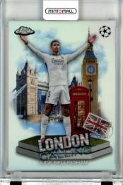 2023-24 Topps Chrome UEFA Club Competitions Jude Bellingham #LC-4 London Calling Real Madrid