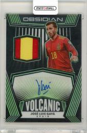 2020-21 Panini Obsidian Soccer Jose Luis Gaya Jersey Autographs Electric Etch Green【07/15】 Spain