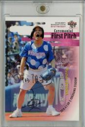 2018 BBM 2ndバージョン 上島竜兵 始球式直筆サインカード 【23/30】