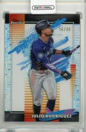 2026 Topps Finest Julio Rodriguez White Mini-Diamond Refractors #130【16/30】《初期不良あり》
