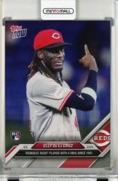 2024 Topps Now Elly De La Cruz Youngest Reds Player with 4 XBHs Since 1901 RC #517