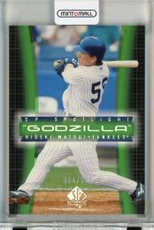 2003 Upper Deck SP Authentic Hideki Matsui Spotlight Godzilla #HM14【354/500】