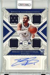 2021-22 Panini Chronicles  Duane Washington Jr. Rookie Cornerstones Jersey Autograph 41/99